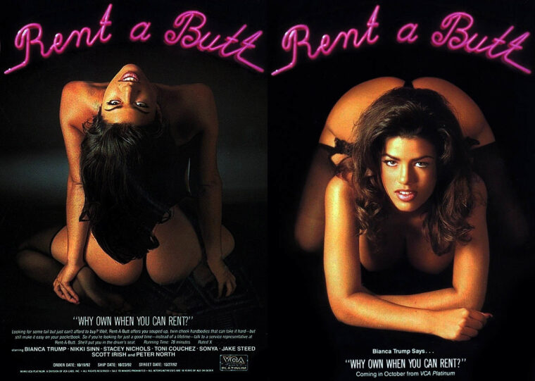 Rent-a-butt 1 – 1992 – William Black