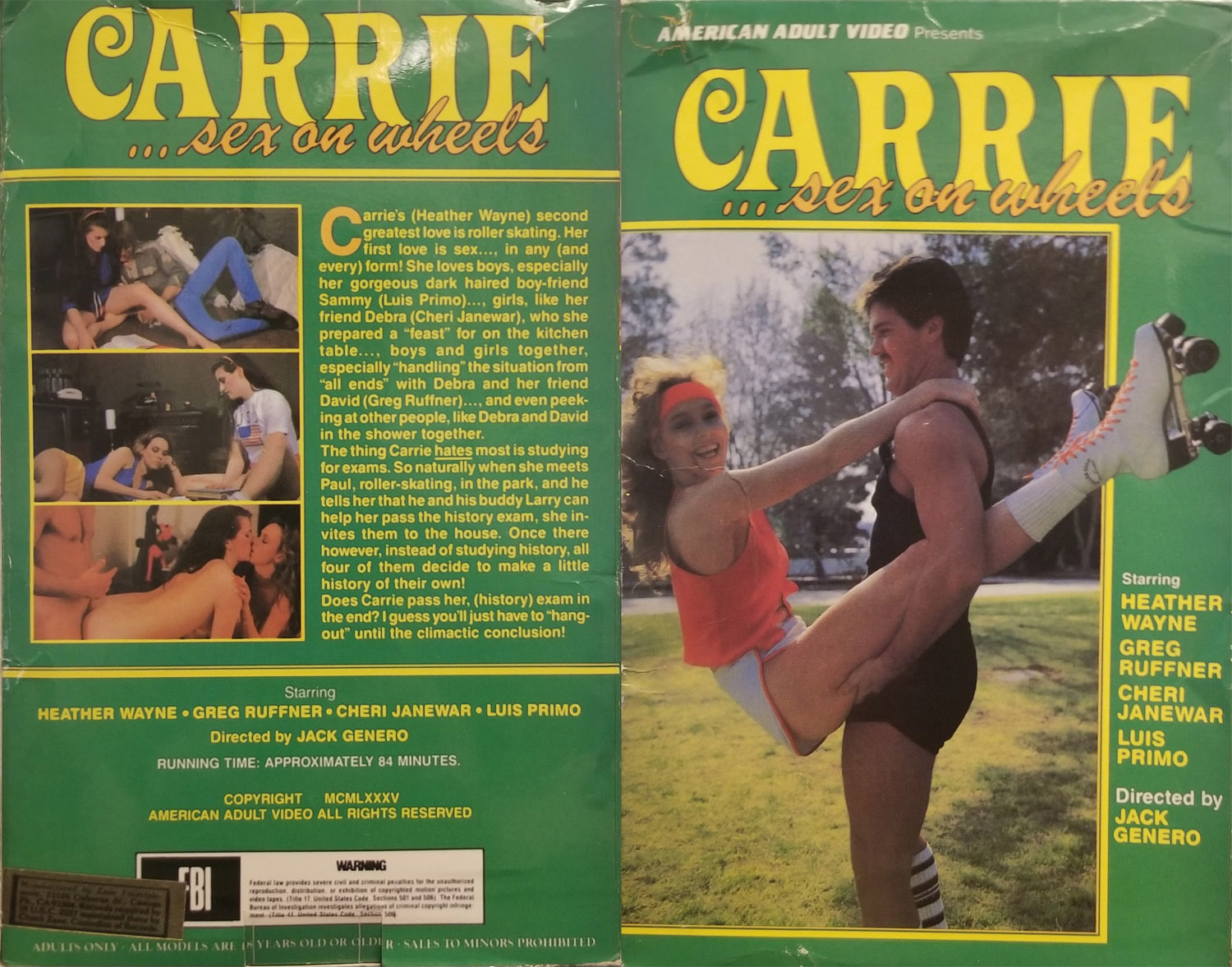 Carrie Sex On Wheels – 1985 – Jack Genero